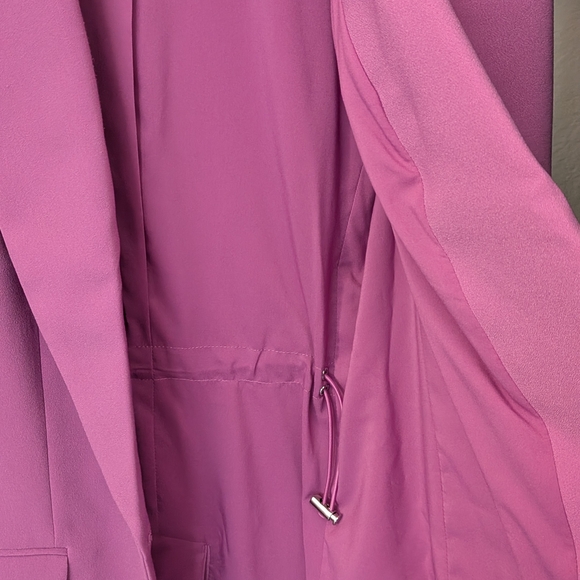 Express Light Purple Blazer With Waist Adjustment - Picture 6 of 7